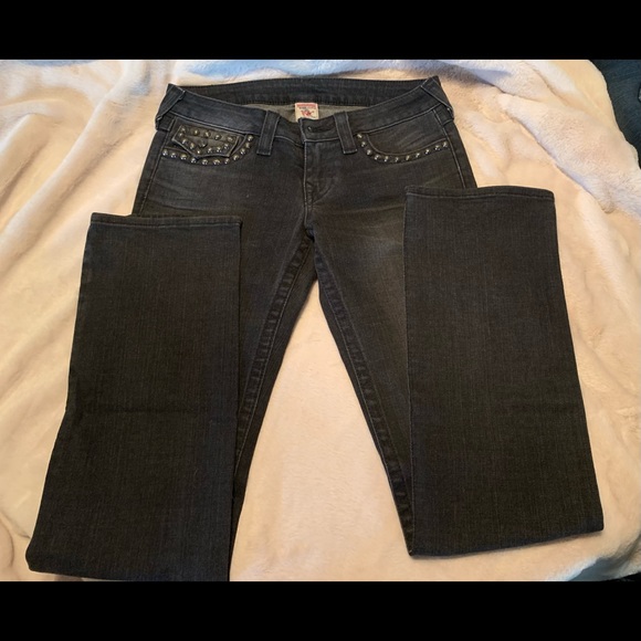 True Religion Jeans - Billy w/studs - Size 29 - Picture 3 of 5
